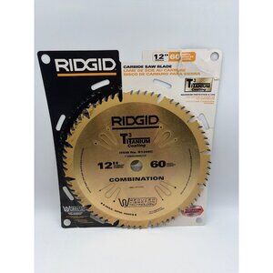 RIDGID R1260C Carbide-Tipped Saw Blade - 12 inch/60 teeth - Titanium Coating New